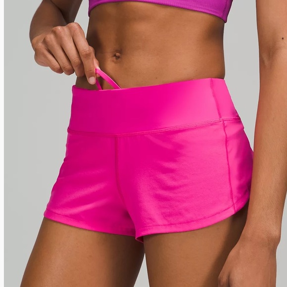 lululemon athletica Pants - Lululemon Speed Up Shorts 2.5 Inseam Magenta Size 6